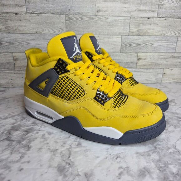 Nike Air Jordan 4 Retro Lightning 2021 Men's 10.5 CT8527-700 SUPER Clean - Picture 1 of 11
